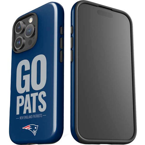 NFL New England Patriots Team Motto iPhone 16 Pro Impact Case